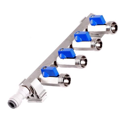Lindr 4-way gas shut off valve